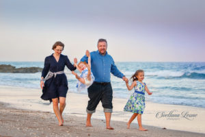 Single Island Family Photographer: Anya and Dmitriy with their girls