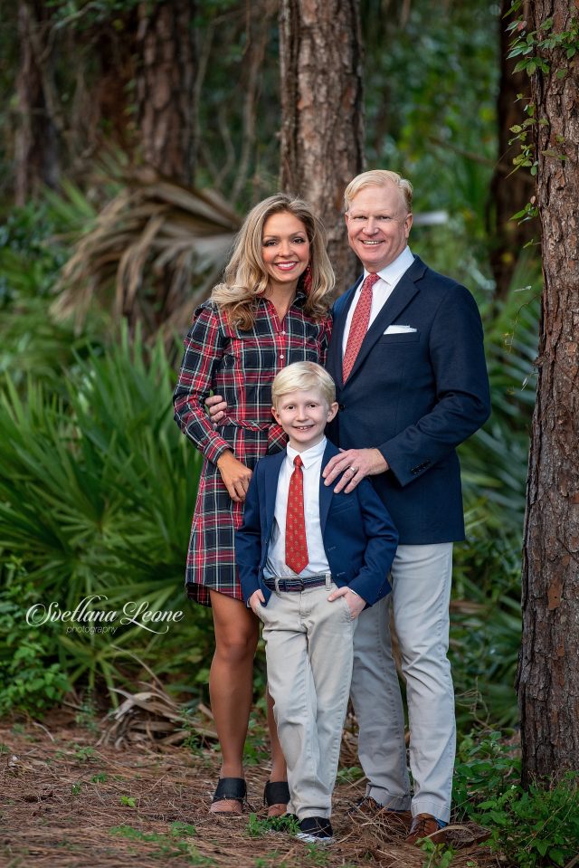 Beautiful happy family portraits in PBG, FL.