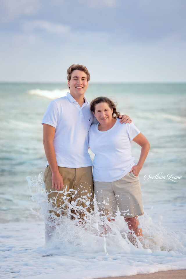 Jupiter Family Photographer: Wonderful session for mother with her big son